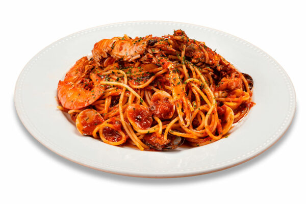 spaghetti frutti di mare copia min -Pizzeria Francesco